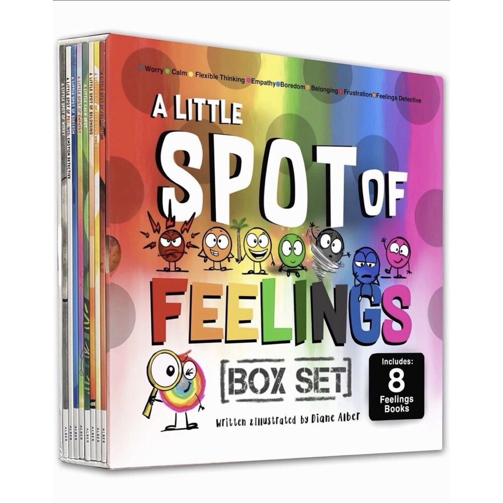 A Little SPOT of Feelings 8 Book Box Set - Empathy, Frustration, Worry, Boredom